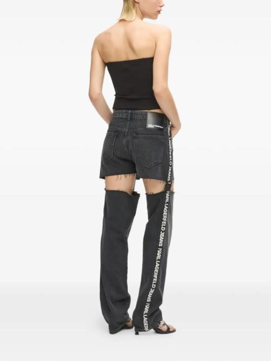 26SS 칼라거펠트 데님 팬츠 B2W10083 Black - KARL LAGERFELD