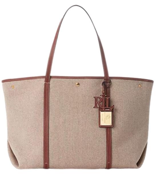26SS 랄프 로렌 토트백 431920062002 Brown