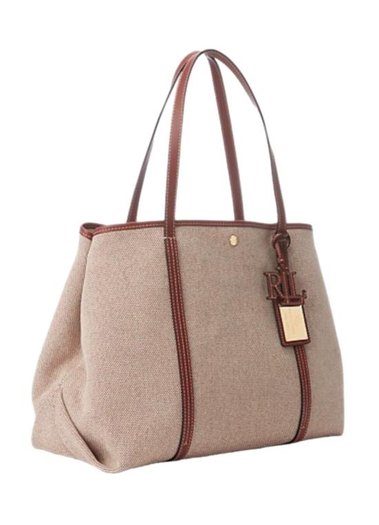 26SS 랄프 로렌 토트백 431920062002 Brown - RALPH LAUREN