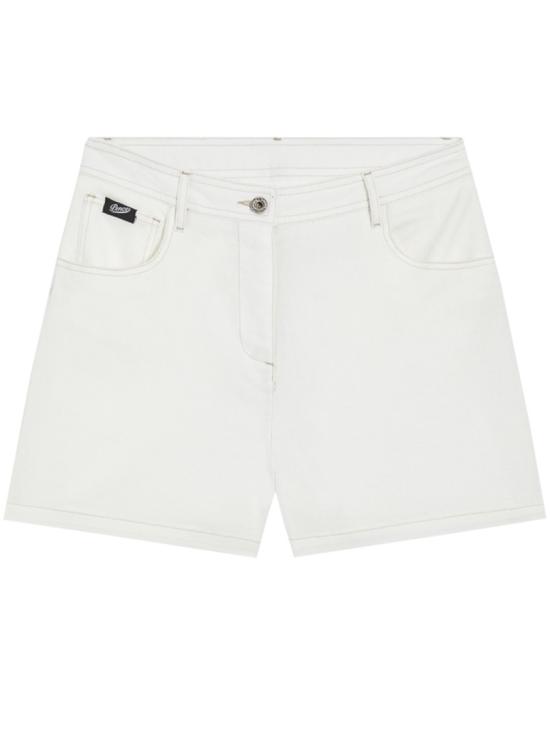 26SS 펜스 데님 숏팬츠 W0043162008D White