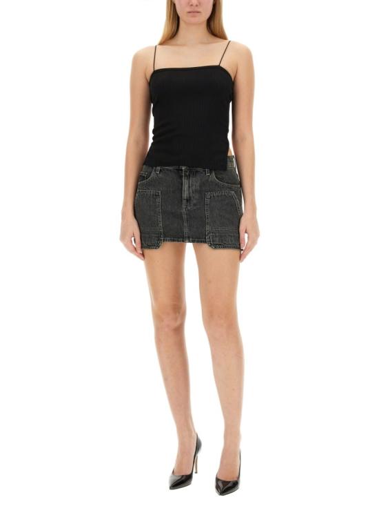  헬무트랭 데님 스커트 N07DW301 AC9 Neutrals - HELMUT LANG