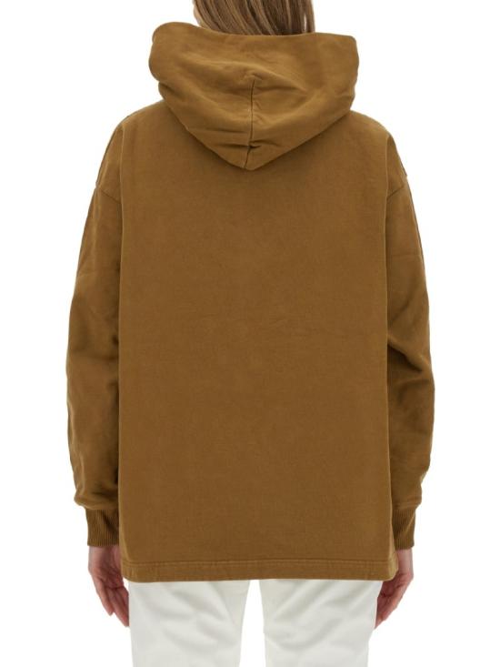  아크네 스튜디오 후드 티셔츠 AI0148 DGY Brown - ACNE STUDIOS