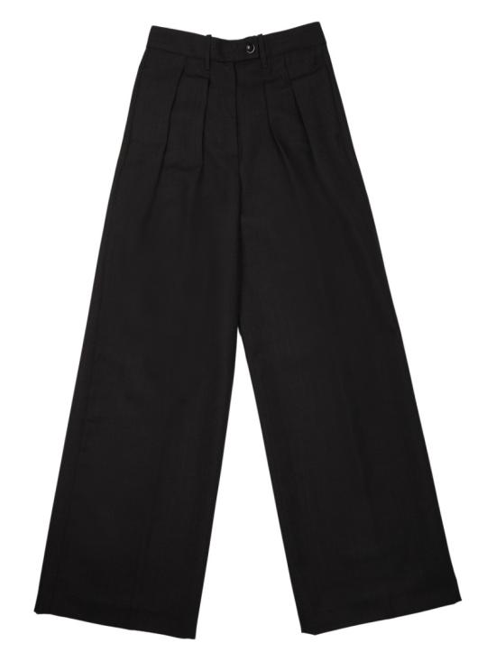 25FW 나인인더모닝 스트레이트 팬츠 SN74 S69MORO Black