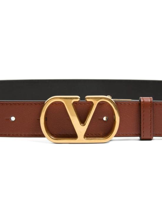 26FW 발렌티노 가라바니 가죽 벨트 9Y2T0SQ3ZDM Brown - VALENTINO GARAVANI