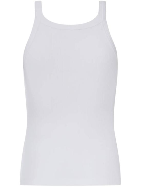 26FW 펜디 민소매 티셔츠 FS7966 AW87 White - FENDI