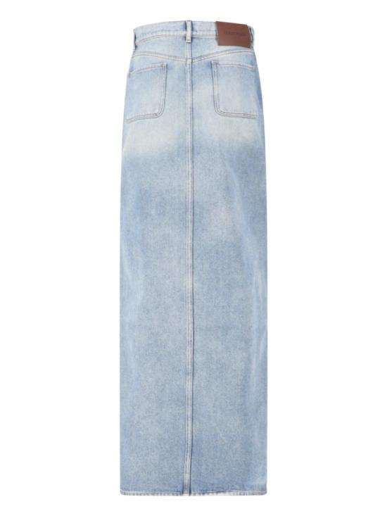26SS 쿠레쥬 데님 스커트 126DJU346DE00587055 Blue - COURREGES