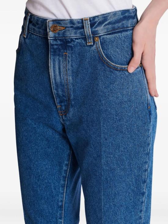  발망 데님 팬츠 GF1MI051 DG08 Blue - BALMAIN