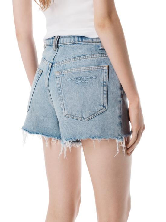 26SS 알렉산더 왕 데님 숏팬츠 4DC1264957470C White - ALEXANDER WANG
