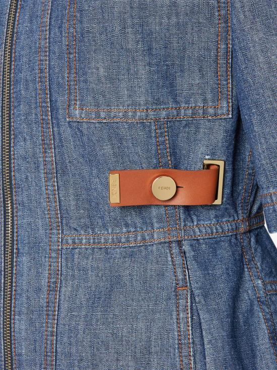 26FW 펜디 데님 원피스 FLD576AW8H F0QB0 Blu - FENDI