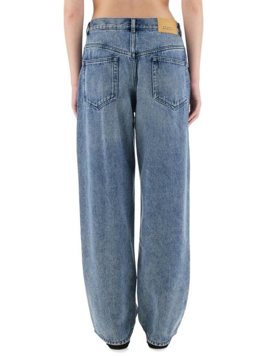 25FW 이자벨마랑 제니 플로잉 데님 진 제니 플로잉 데님 진 PA0590FA B1H07I30LU Blue - ISABEL MARANT