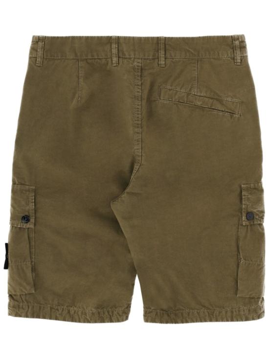  스톤 아일랜드 숏팬츠 L100019 S00WAV015G Green - STONE ISLAND