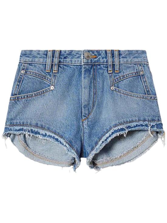 26SS 이자벨마랑에뚜왈 데님 숏팬츠 26PSH0283FA D1H02I30LU Blue