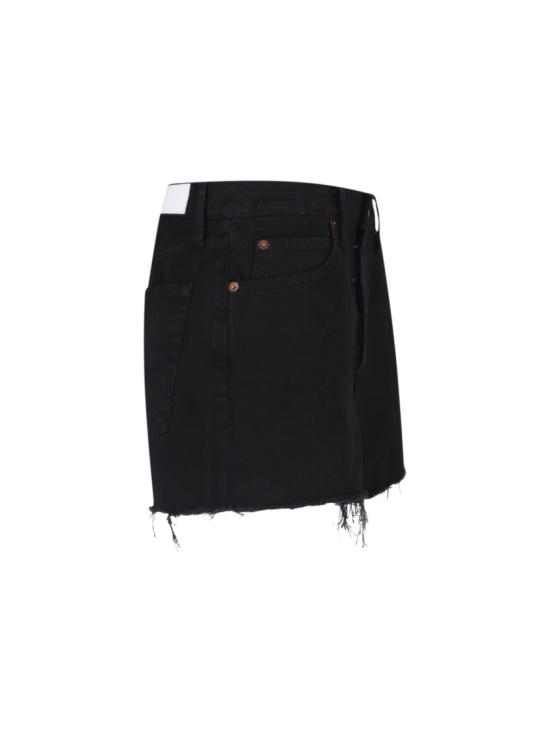 26SS 리던 데님 숏팬츠 184 04WBRZSHTWASHED BLACK Black - RE/DONE