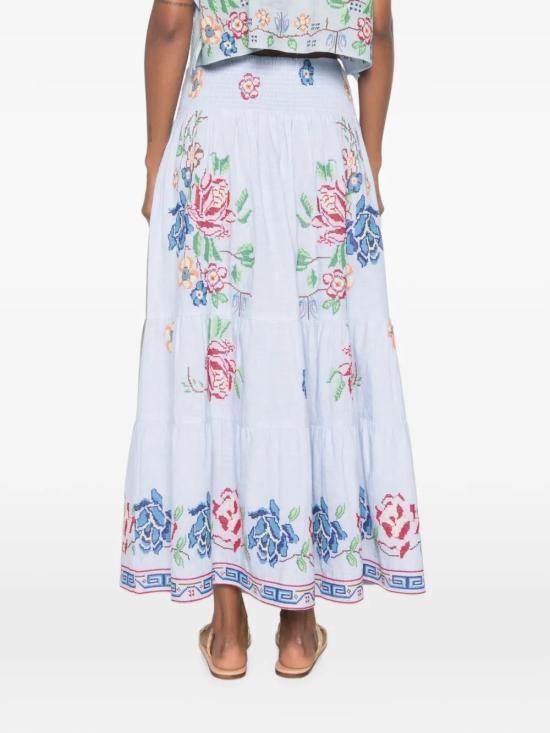 26SS ORSINA 스커트 FLOWER SKIRT PLIGHTBLUE Light Blue - OTHER BRANDS