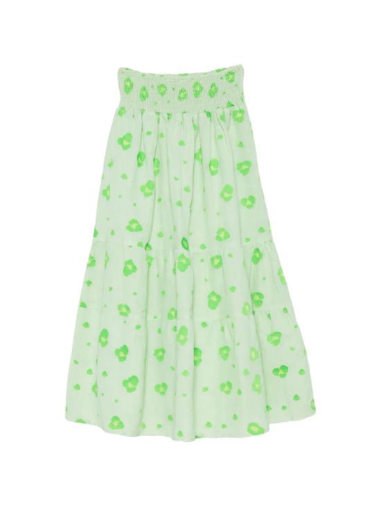 26SS ORSINA 스커트 ANIMALIER SKIRT PGREEN Green