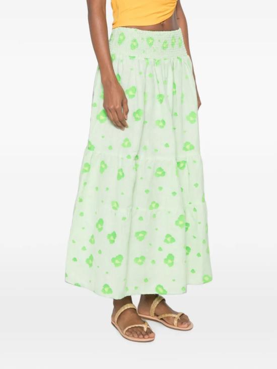26SS ORSINA 스커트 ANIMALIER SKIRT PGREEN Green - OTHER BRANDS