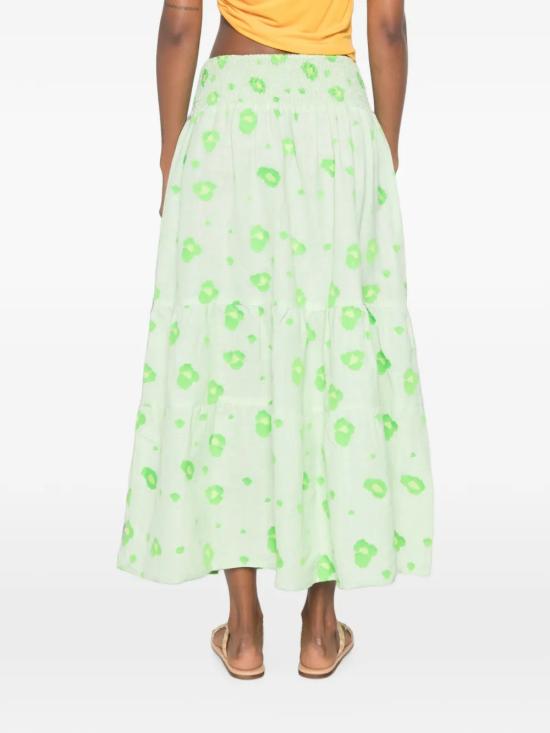 26SS ORSINA 스커트 ANIMALIER SKIRT PGREEN Green - OTHER BRANDS