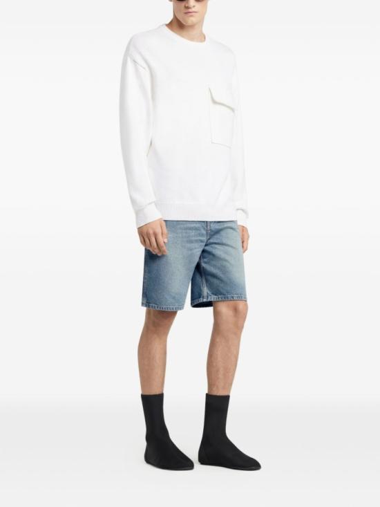 26SS 쿠레쥬 데님 숏팬츠 126DSH077DE0058 7055 Blue - COURREGES