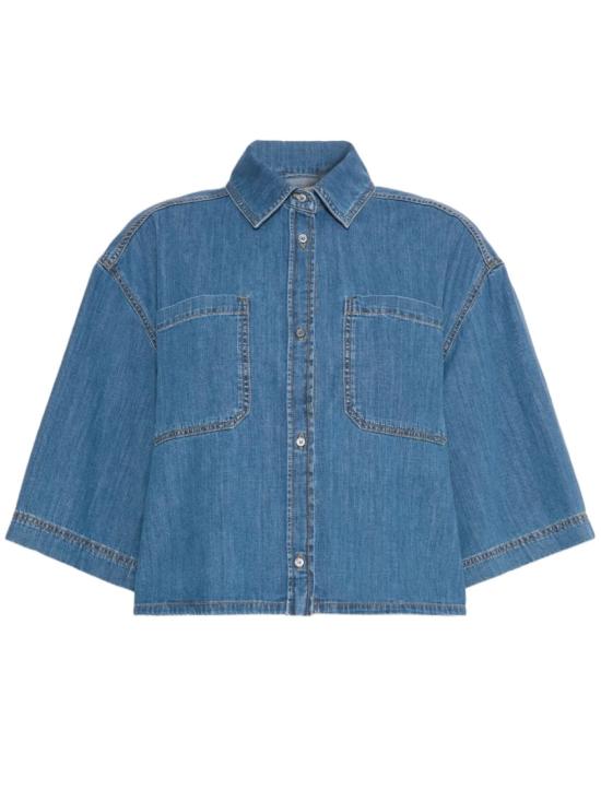 26FW 위켄드막스마라 데님 자켓 2625116111600 Blue