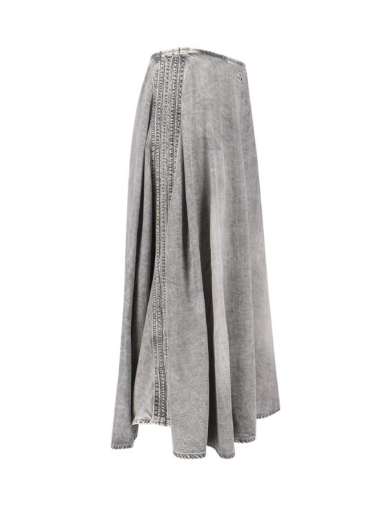 26SS 디젤 DE-ANNIE-S2 롱 스커트 A20224 068UM02 Grey - DIESEL