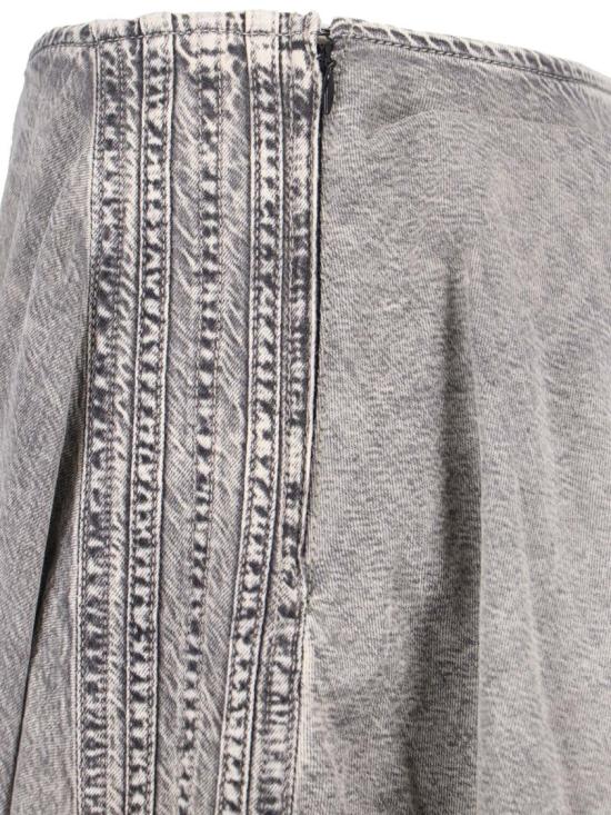 26SS 디젤 DE-ANNIE-S2 롱 스커트 A20224 068UM02 Grey - DIESEL