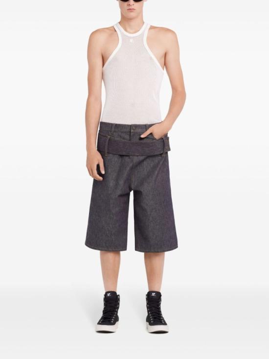  쿠레쥬 숏팬츠 125DSH050DE0035 9011 Grey - COURREGES