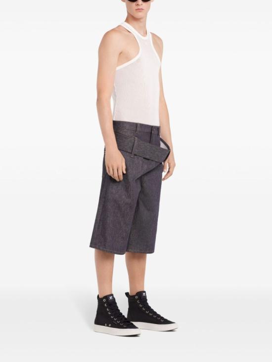  쿠레쥬 숏팬츠 125DSH050DE0035 9011 Grey - COURREGES