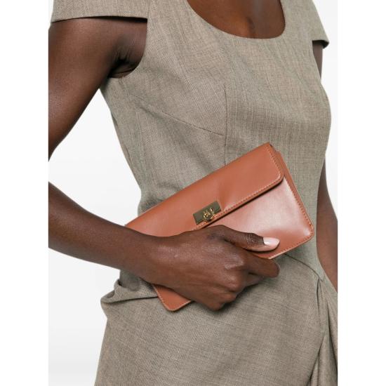 26FW 살바토레 페라가모 토트백 221165 0795688 COGNA BROWN - SALVATORE FERRAGAMO