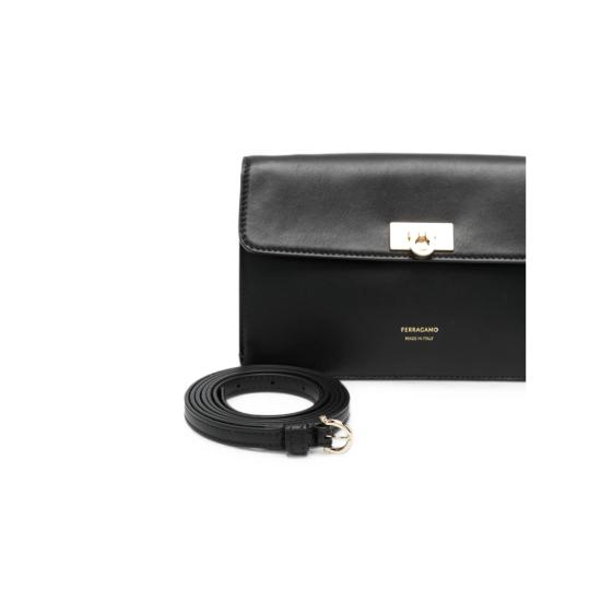 26FW 살바토레 페라가모 토트백 221165 0795687 NERO BLACK - SALVATORE FERRAGAMO