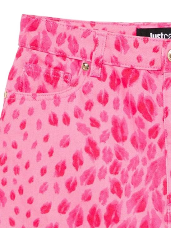 26SS 저스트까발리 스커트 80PAE8N1CESCB433 Pink - JUST CAVALLI