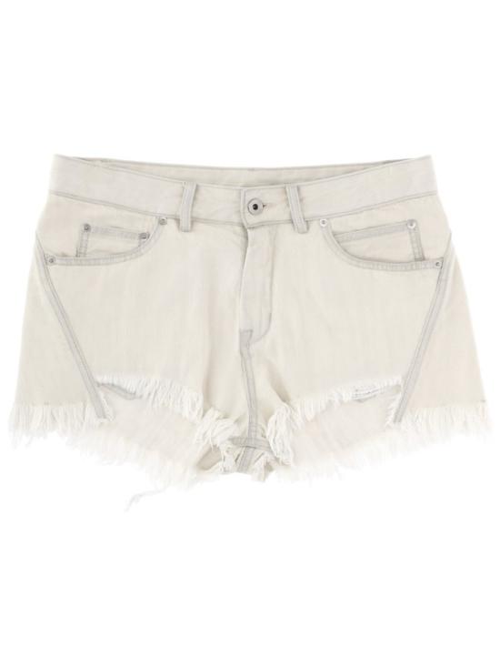26SS 릭 오웬스 데님 스커트 RO01F6396 DMW51 Neutrals