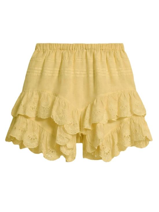  이자벨마랑에뚜왈 숏팬츠 SH0021FE D1J05E10LC Brown - ISABEL MARANT ETOILE