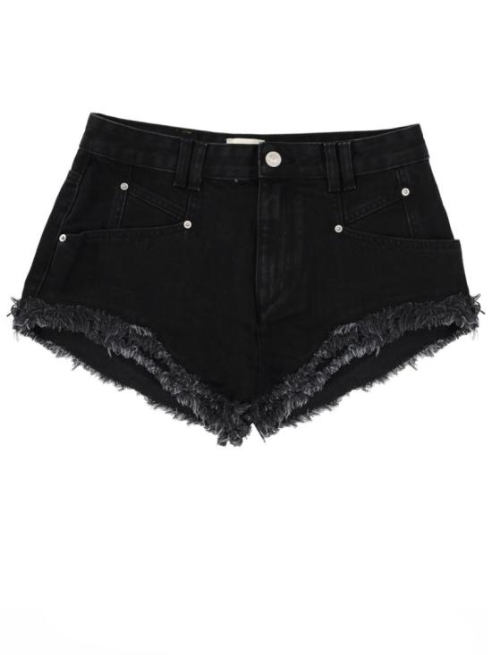 26SS 이자벨마랑 데님 숏팬츠 SH0283FA D1H02I02FK Black