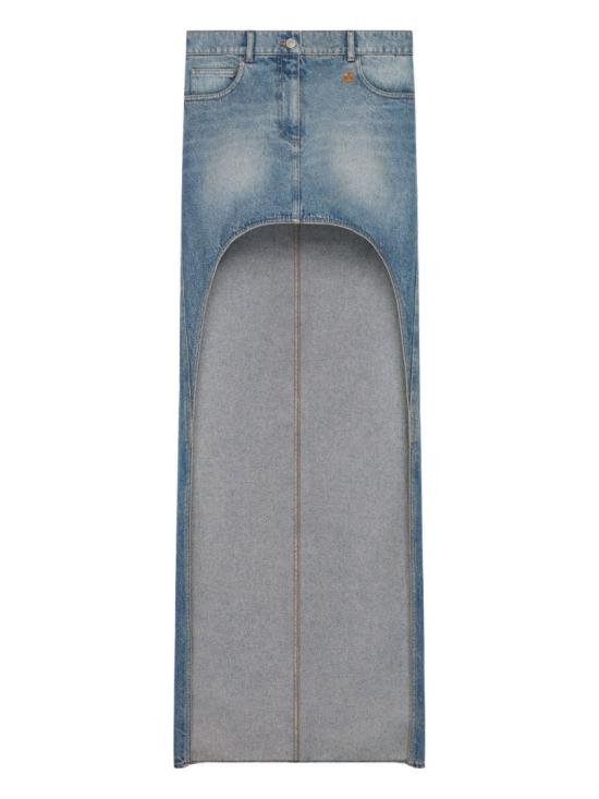 26SS 쿠레쥬 데님 스커트 126DJU346DE0058 7055 Blue