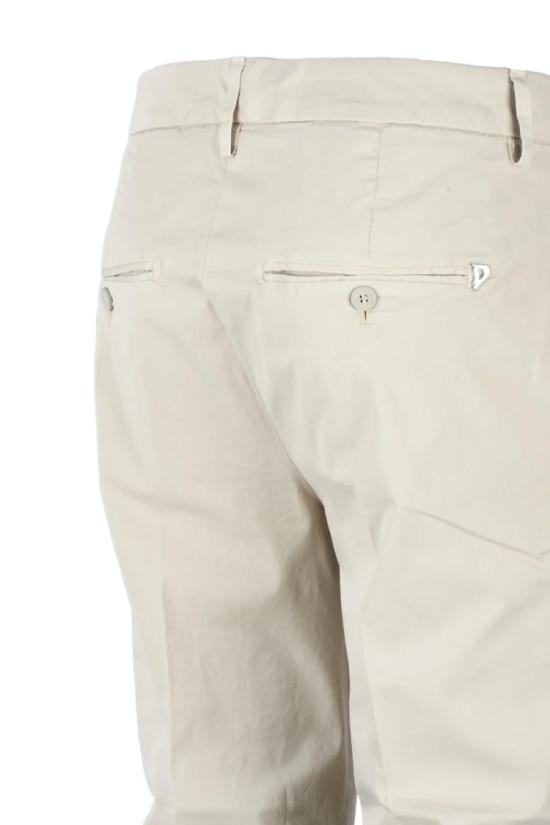 25SS 돈답 스트레이트 팬츠 면 엘라스테인 소재 바지 - 베이지색 - DONDUP