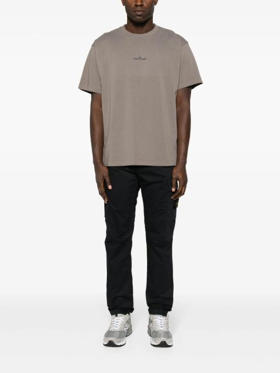  스톤 아일랜드 트레이닝 티셔츠 L1S153100051 S0004 Black - STONE ISLAND