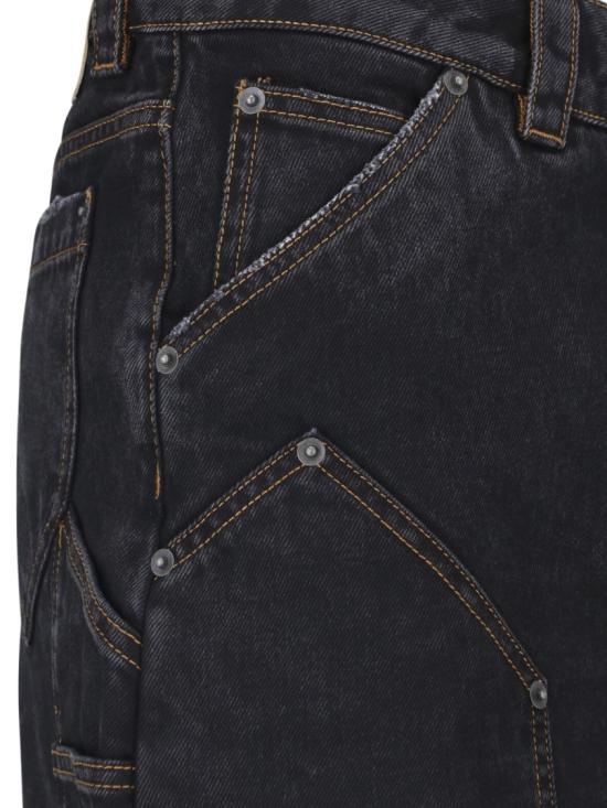25FW 바퀘라 데님 스커트 VAQ10S0021 Black - VAQUERA