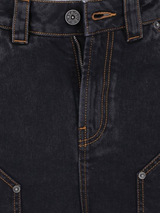 25FW 바퀘라 데님 스커트 VAQ10S0021 Black - VAQUERA