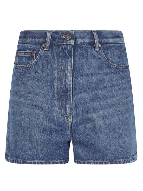 26SS 발렌티노 가라바니 데님 숏팬츠 8B3DD28S9Y8 558 Blue
