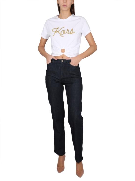  마이클 코어스 데님 팬츠 MS39042M24 976INDIGORINSE Black - MICHAEL KORS