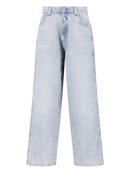 26SS 기마구아스 데님 팬츠 BAGGY TROUSERSWASHED BLUE Blue