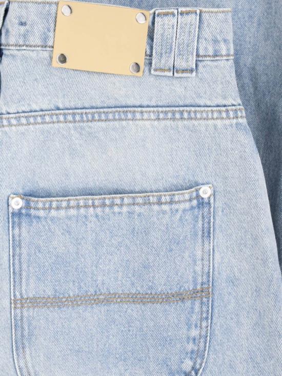26SS 기마구아스 데님 팬츠 BAGGY TROUSERSWASHED BLUE Blue - GIMAGUAS