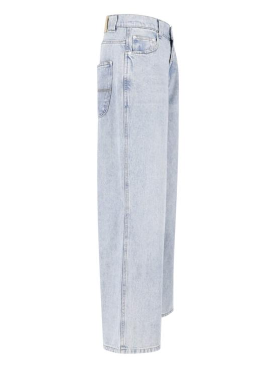 26SS 기마구아스 데님 팬츠 BAGGY TROUSERSWASHED BLUE Blue - GIMAGUAS