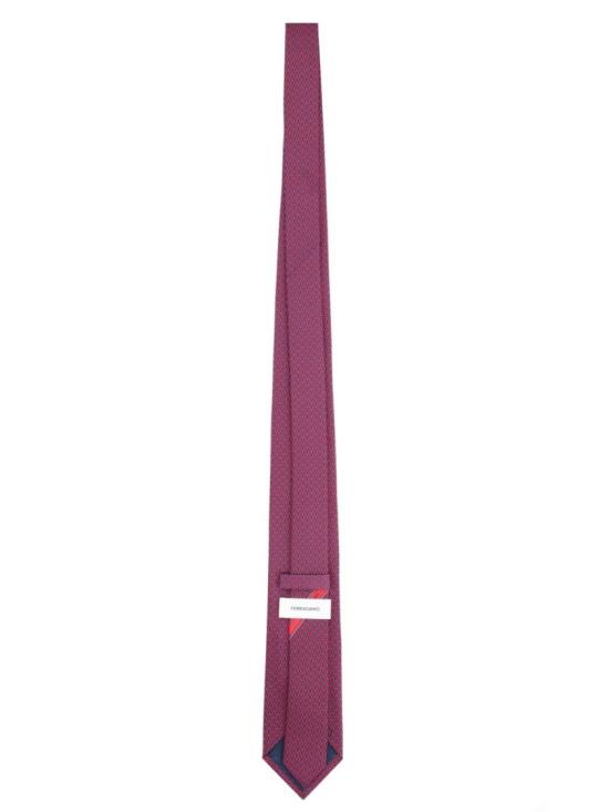 26SS 살바토레 페라가모 넥타이 789049 351324002 Burgundy - SALVATORE FERRAGAMO