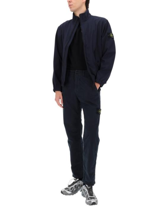  스톤 아일랜드 트레이닝/조거 팬츠 3100044 S00WAV0120 Black - STONE ISLAND