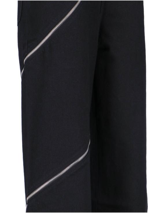  알라이아 데님 팬츠 AA9P0295D003A995 Black - ALAIA