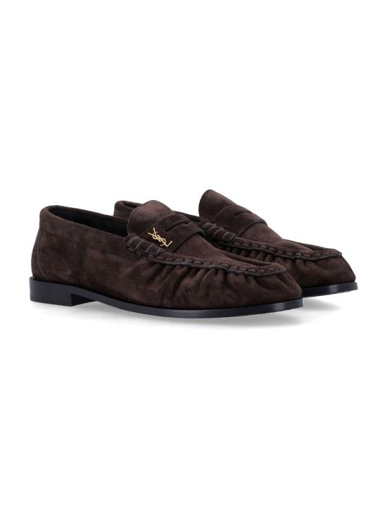 26FW 생로랑 로퍼 8189082W5AA 6023 Marrone - SAINT LAURENT