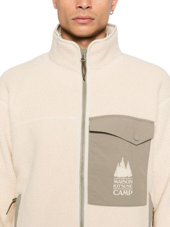 25FW 메종키츠네 봄버 자켓 3700794707976 BEIGE - MAISON KITSUNE