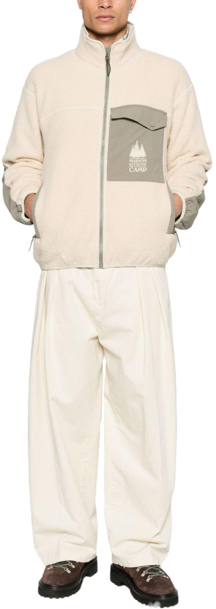 25FW 메종키츠네 봄버 자켓 3700794707976 BEIGE - MAISON KITSUNE