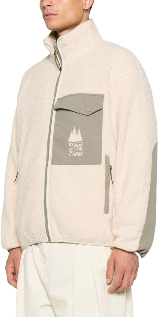 25FW 메종키츠네 봄버 자켓 3700794707976 BEIGE - MAISON KITSUNE